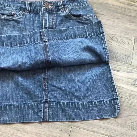 𝅺🌼4/$30🌼jacob  Connexion | Denim mini skirt 90’s - Picture 3 of 6